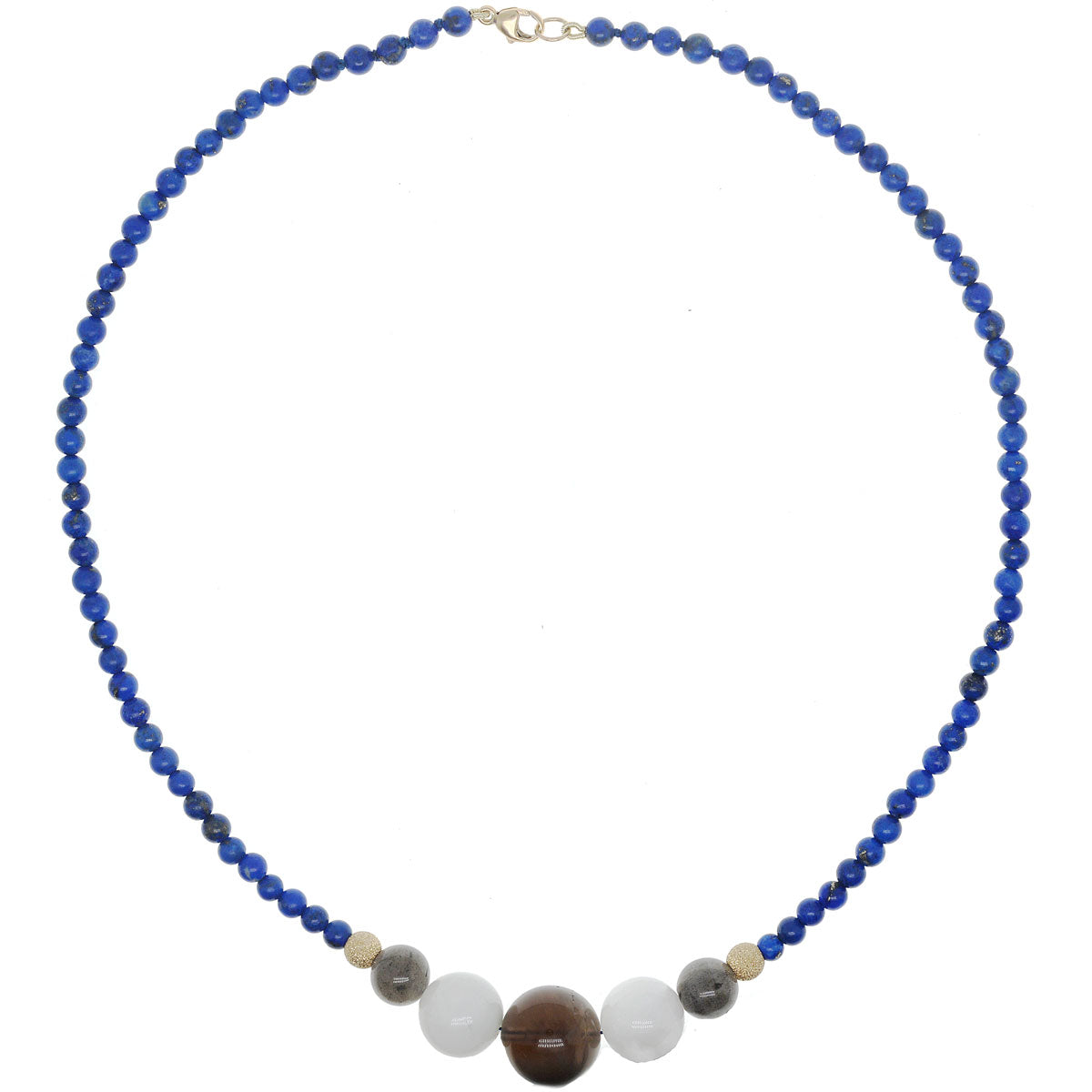 Bubbles Necklace - Lapis