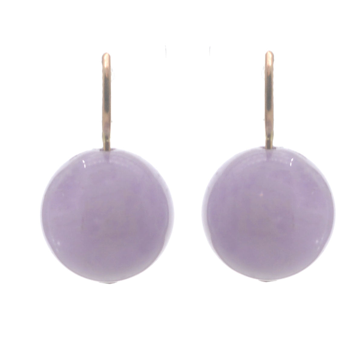 Candy Hooplet Earrings Amethyst