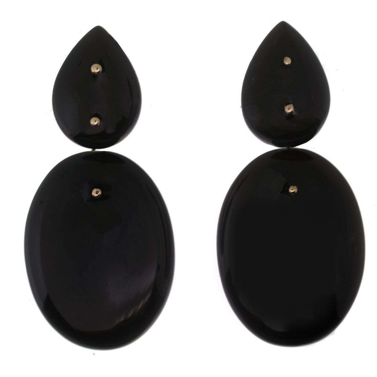 Mobile Earrings Onyx Large