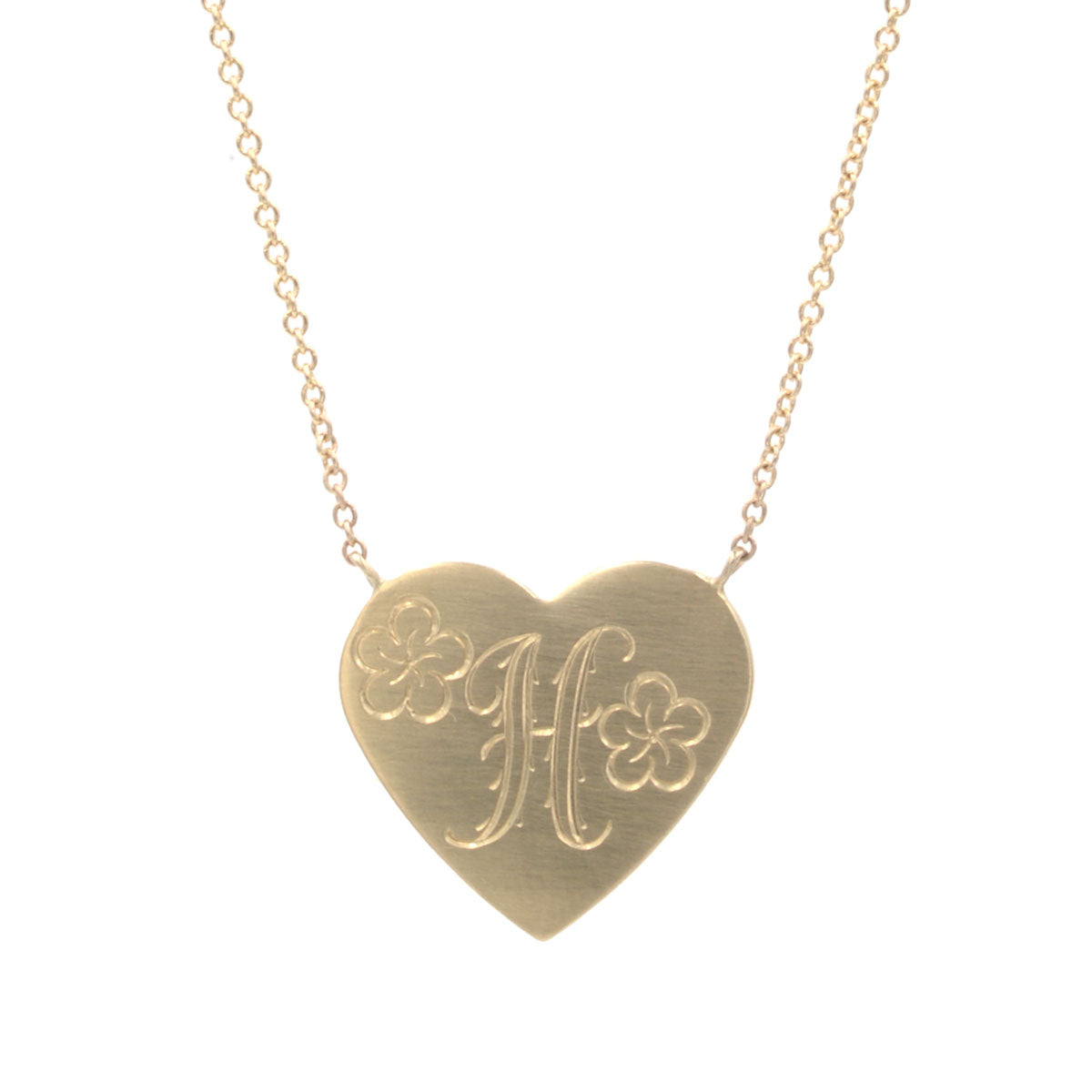 アクセサリー Antidote Engraved Heart Pendant Rose Heart Engraved Pendant – Crysttal
