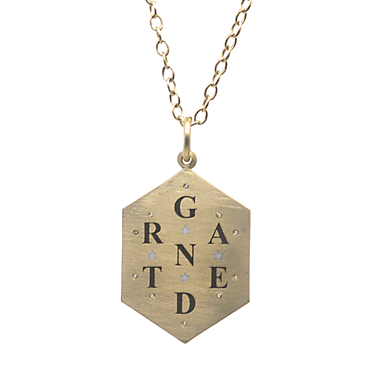 Granted Reflection Tablet Necklace