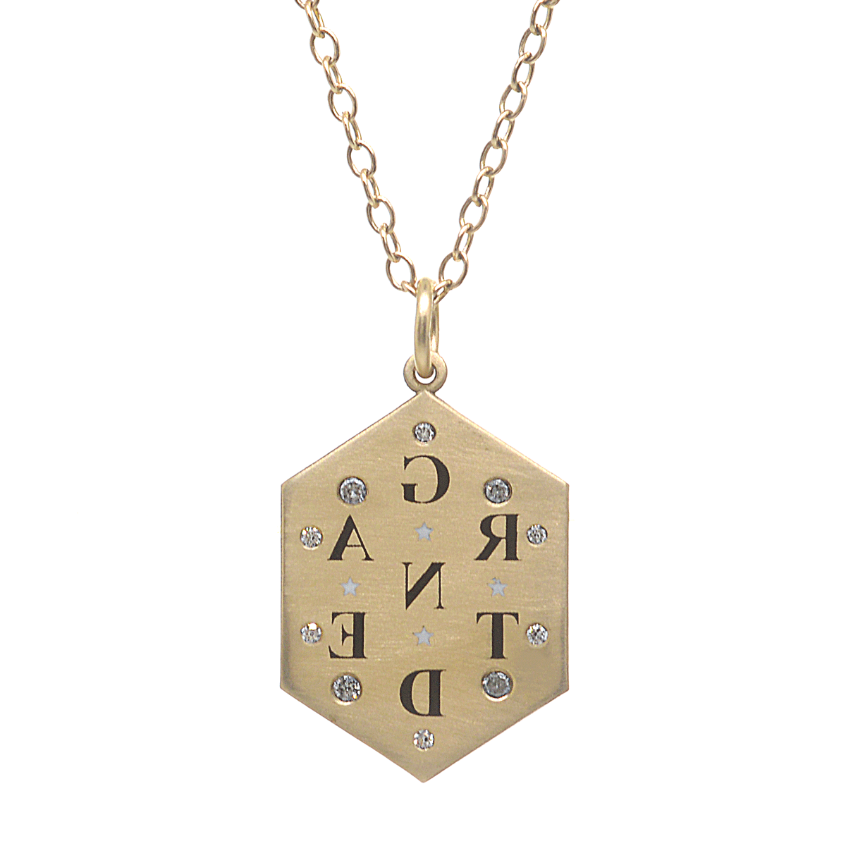 Granted Reflection Tablet Necklace