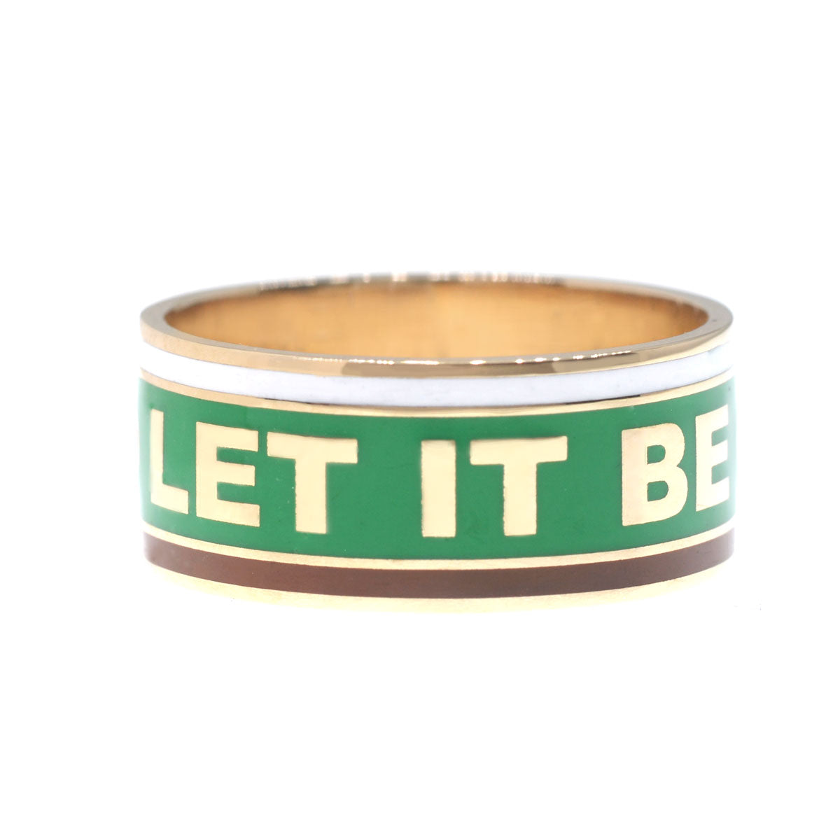 Let It Be TriColor Band Ring